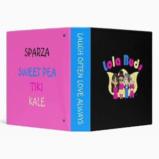 Lola Buds logo Binder