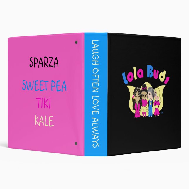 Lola Buds logo Binder (Background)