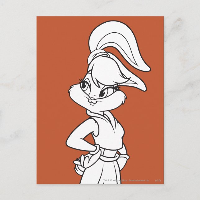 Lola Bunny Casual Postcard (Front)