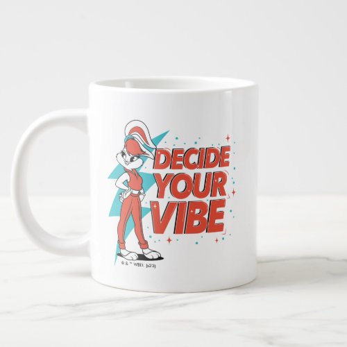 Lola Bunny Decide Your Vibe Giant Coffee Mug