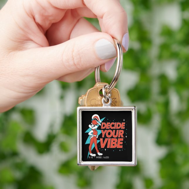Lola Bunny Decide Your Vibe Keychain (Hand)