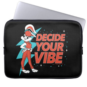 Lola Bunny Decide Your Vibe Laptop Sleeve