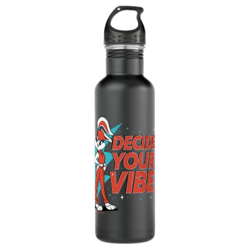 Lola Bunny Decide Your Vibe Stainless Steel Water Bottle