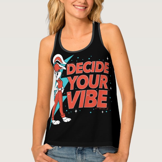 Lola Bunny Decide Your Vibe Tank Top (Front)