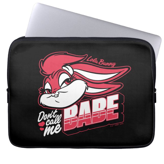 Lola Bunny Don't Call Me Babe Laptop Sleeve (Front)