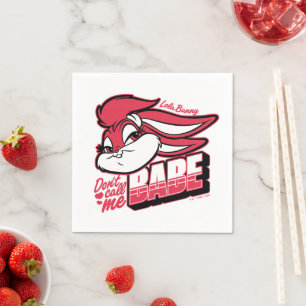 Lola Bunny Don't Call Me Babe Napkins