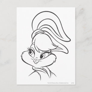 Lola Bunny Expressive Postcard