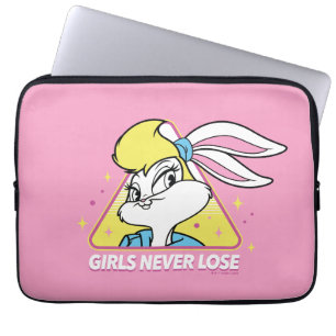 Lola Bunny Girls Never Lose Laptop Sleeve