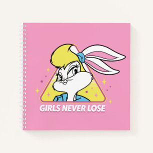 Lola Bunny Girls Never Lose Notebook