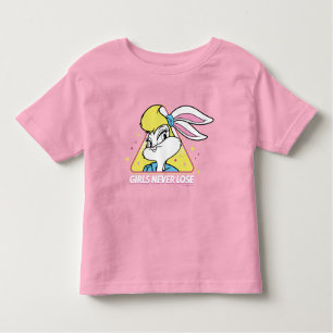 Lola Bunny Girls Never Lose Toddler T-shirt
