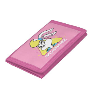 Lola Bunny Girls Never Lose Trifold Wallet