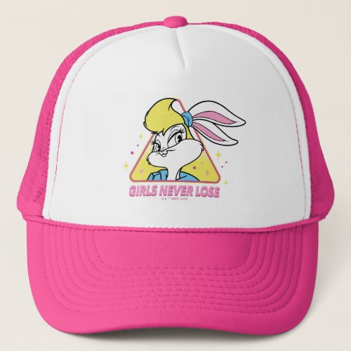 Lola Bunny Girls Never Lose Trucker Hat