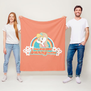 Lola Bunny Hug Some Bunny Today Fleece Blanket