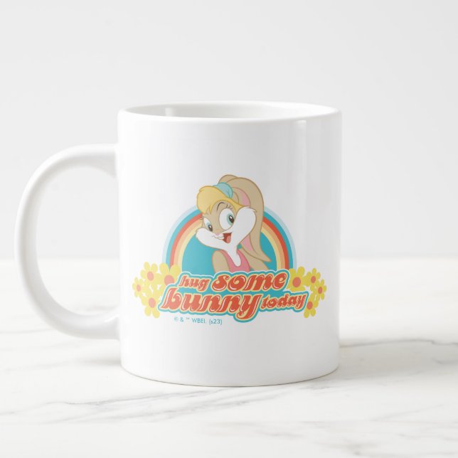 Lola Bunny Hug Some Bunny Today Giant Coffee Mug (Left)