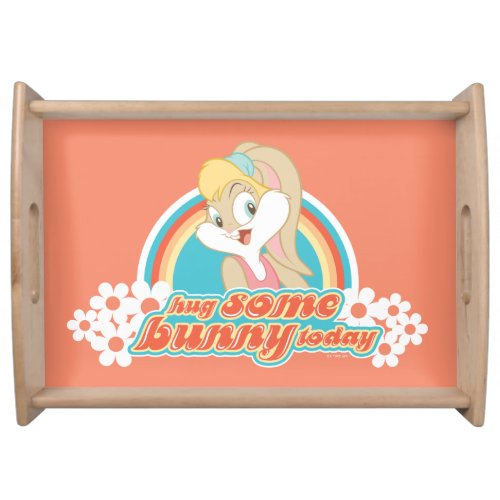 Lola Bunny Hug Some Bunny Today Serving Tray