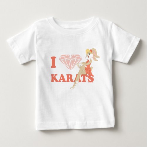 Lola Bunny I Heart Karats Baby T_Shirt