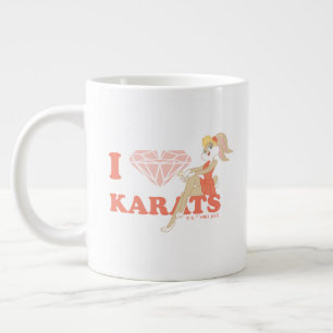 Lola Bunny I Heart Karats Giant Coffee Mug