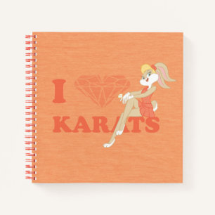 Lola Bunny I Heart Karats Notebook