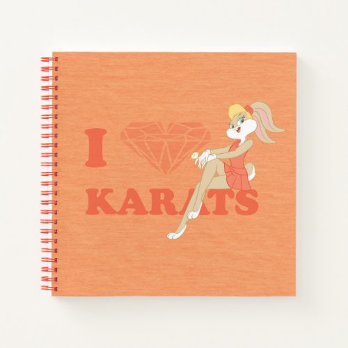 Lola Bunny I Heart Karats Notebook