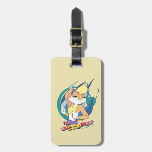 Lola Bunny Im Unstoppable Luggage Tag