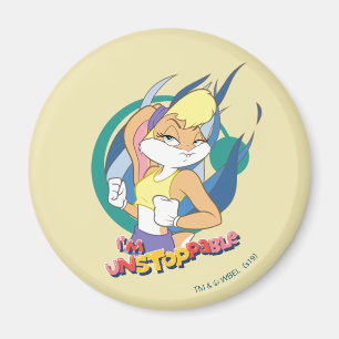 Lola Bunny "I'm Unstoppable" Magnet