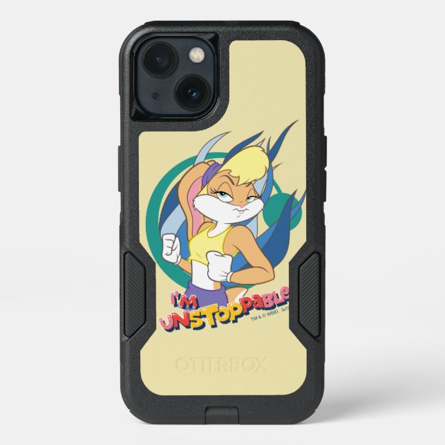 Lola Bunny "I'm Unstoppable" Otterbox iPhone Case (Back)