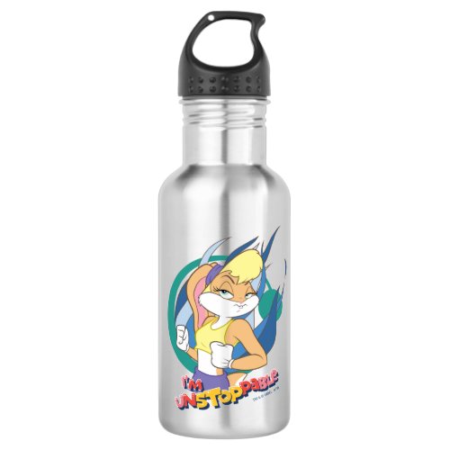 Lola Bunny Im Unstoppable Stainless Steel Water Bottle