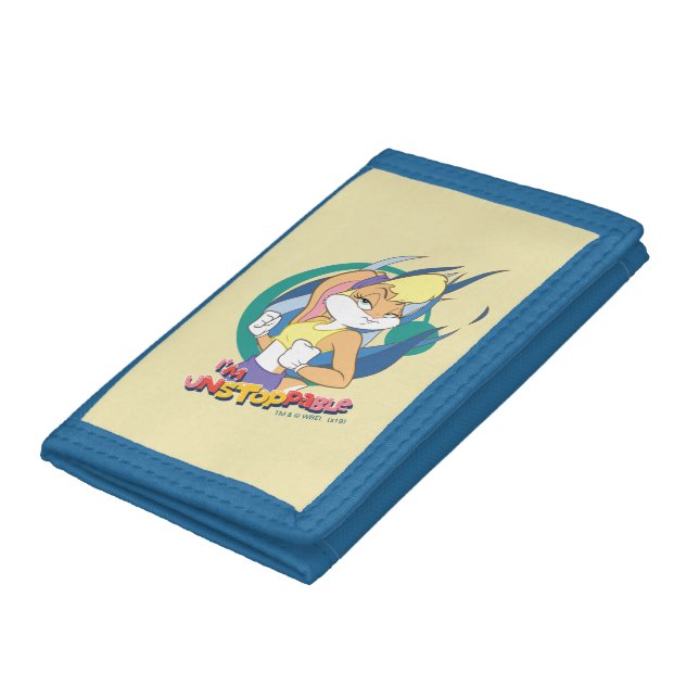 Lola Bunny "I'm Unstoppable" Trifold Wallet (Bottom)