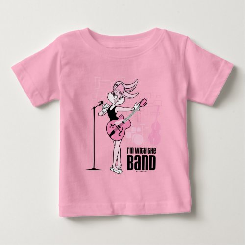 Lola Bunny Im With The Band Baby T_Shirt