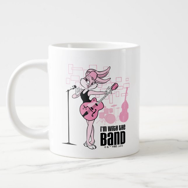Lola Bunny I'm With The Band Giant Coffee Mug (Left)