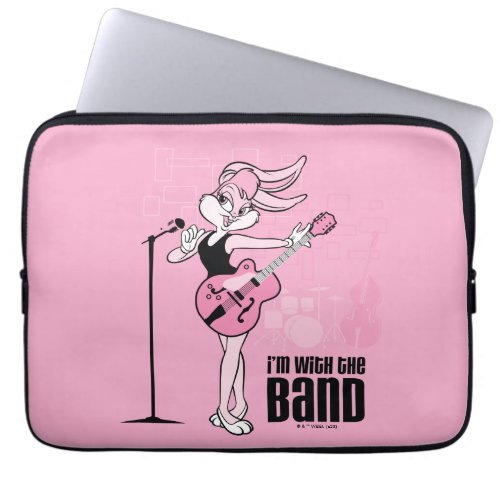 Lola Bunny Im With The Band Laptop Sleeve