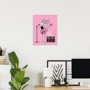 Lola Bunny I'm With The Band Poster