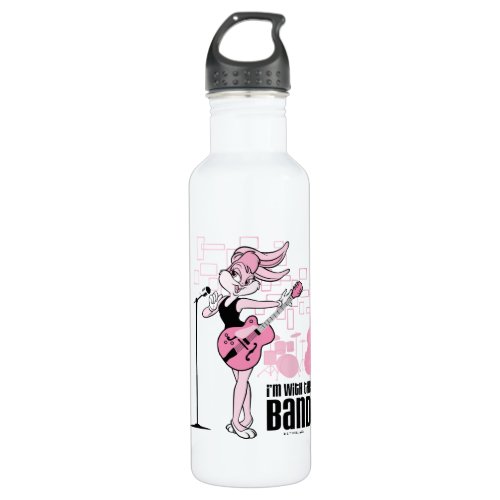 Lola Bunny Im With The Band Stainless Steel Water Bottle