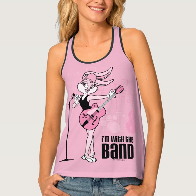 Lola Bunny I'm With The Band Tank Top (Front)