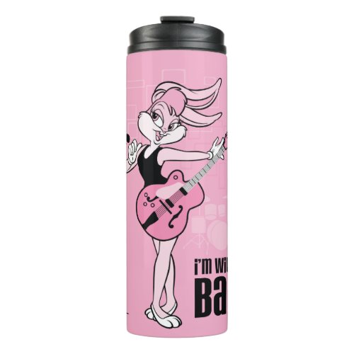 Lola Bunny Im With The Band Thermal Tumbler