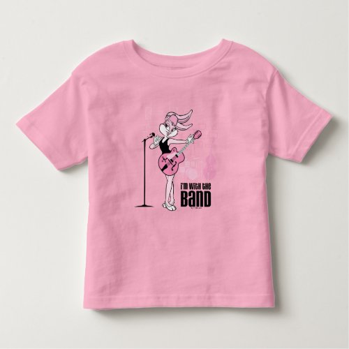Lola Bunny Im With The Band Toddler T_shirt