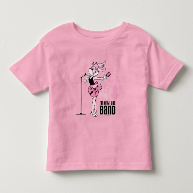 Lola Bunny I'm With The Band Toddler T-shirt (Front)