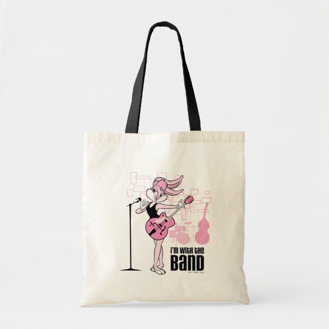Lola Bunny I'm With The Band Tote Bag (Front)