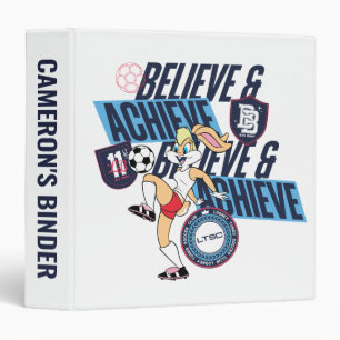 Lola Bunny LOONEY TUNES™ Soccer Club Graphic 3 Ring Binder