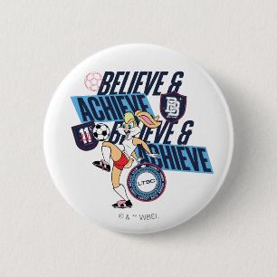 Lola Bunny LOONEY TUNES™ Soccer Club Graphic Button