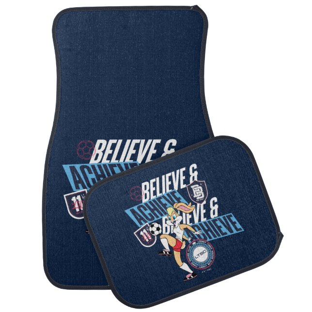 Lola Bunny LOONEY TUNES™ Soccer Club Graphic Car Floor Mat (Set)