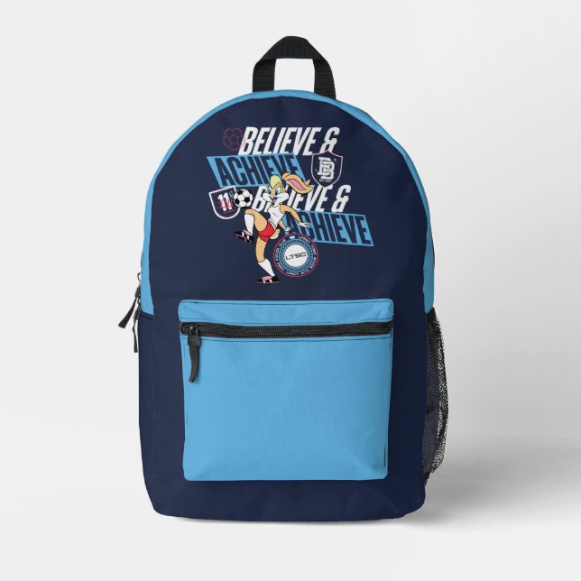 Lola Bunny LOONEY TUNES™ Soccer Club Graphic Printed Backpack (Front)