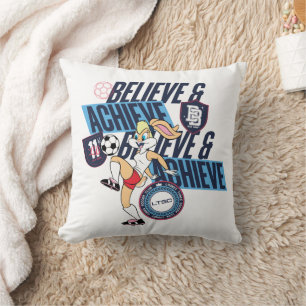 Lola Bunny LOONEY TUNES™ Soccer Club Graphic Throw Pillow