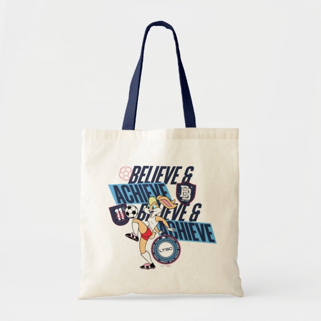 Lola Bunny LOONEY TUNES™ Soccer Club Graphic Tote Bag (Front)