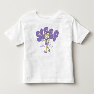 Lola Bunny Sleep All Day Toddler T-shirt