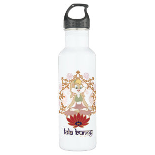 Lola Bunny Yoga Lotus Pose Stainless Steel Water Bottle