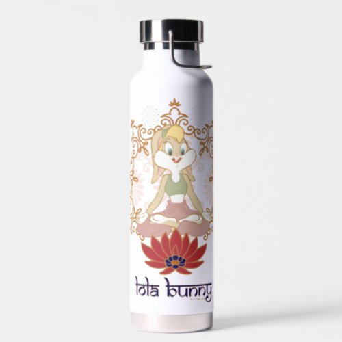 Lola Bunny Yoga Lotus Pose Water Bottle