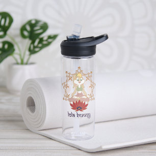 Lola Bunny Yoga Lotus Pose Water Bottle
