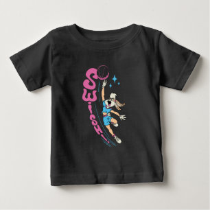 Lola Buny "SWISH!" Basketball Dunk Baby T-Shirt