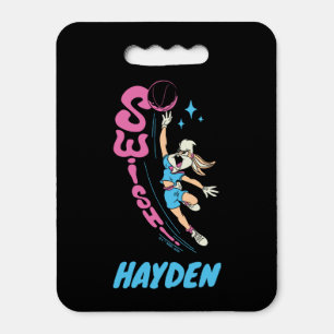 Lola Buny "SWISH!" Basketball Dunk Seat Cushion